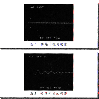 開關(guān)干擾的測試