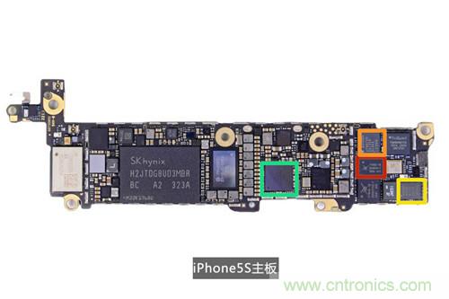 土豪金iPhone 5S拆解：內(nèi)部結(jié)構(gòu)升級，維修難度增加