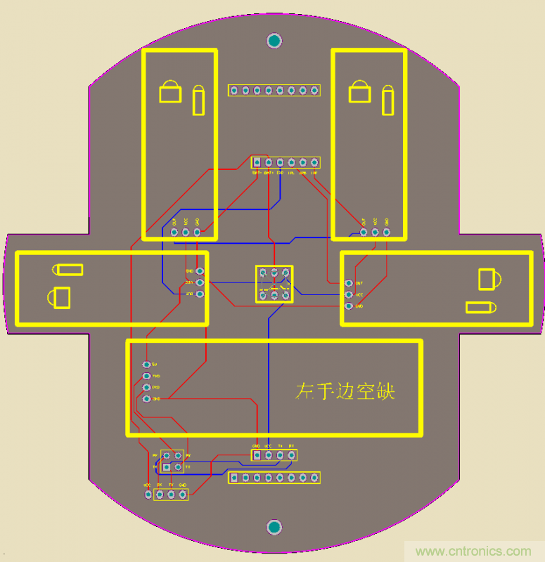 牛人力作！PCB版藍牙智能小車DIY