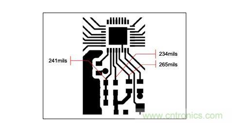 一個(gè)緊湊的PCB布局，寄生效應(yīng)會(huì)對(duì)電路產(chǎn)生影響。