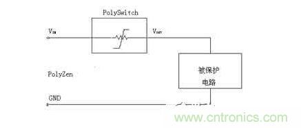  PolySwitchTM元件工作電路