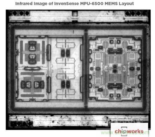 InvenSense的MPU-6500組件紅外線(xiàn)影像