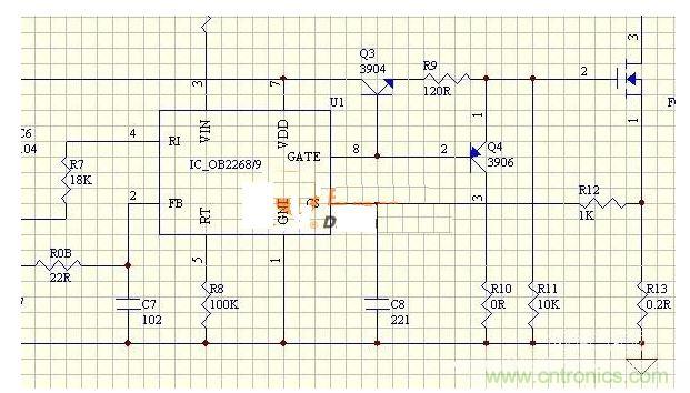 采用OB2269的60w適配器電路圖