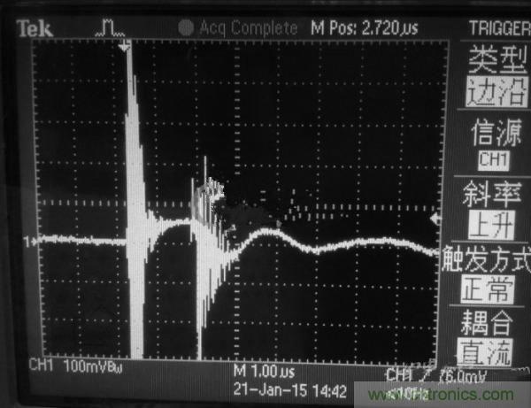 高人指點：反激初級電流波形異常如何解決？
