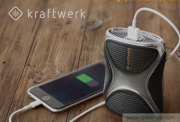 Kraftwerk:用打火機燃氣供能的移動電源