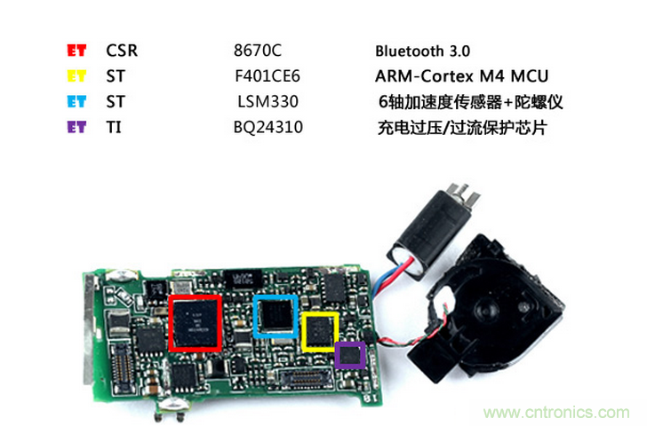 華為智能手環(huán)TalkBand B2拆解分析，時(shí)尚，輕便，觀感極好！