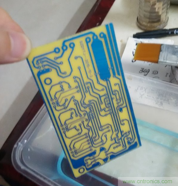 嘗試了四次PCB制作， 最后一發(fā)算是成功了