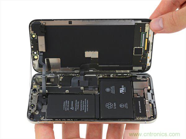 蘋果iPhone X iFixit拆解報(bào)告：雙層主板+雙單元電池