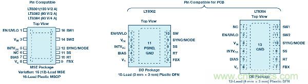 60 V和100 V、低IQ升壓、SEPIC、反相轉(zhuǎn)換器