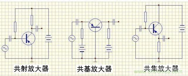 什么是共集、共基、共射放大器？如何分辨3類放大器
