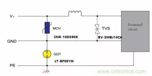 壓敏電阻 VS TVS管