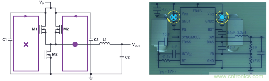 是否可以將低EMI電源安裝到擁擠的電路板上？