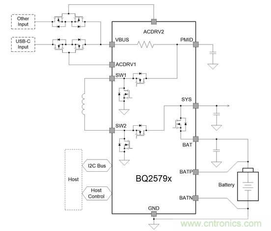 Buck-Boost集成電路提供更快的充電速度，更長的電池壽命