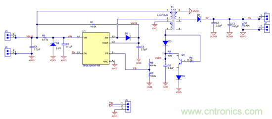 寬輸入電壓、高效率、5V&250mA輸出反激變流器設(shè)計(jì)