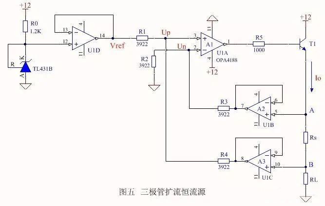 由運(yùn)放和電壓調(diào)節(jié)器構(gòu)成的恒流源電路