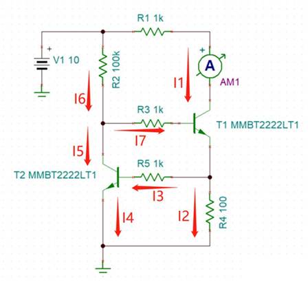 2個NPN三極管組成的恒流電路，如何工作？