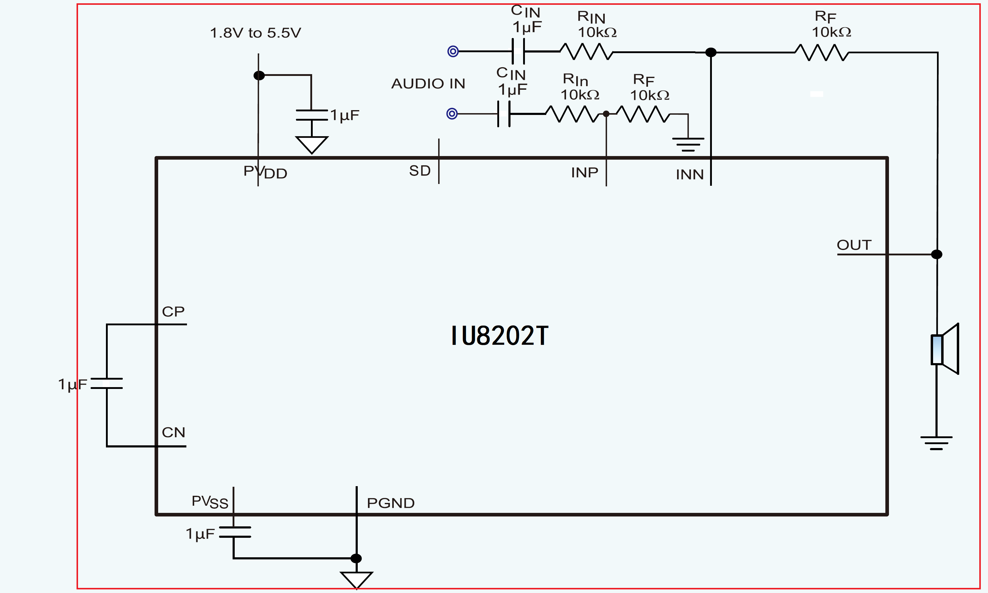 IU8202 適用于OWS耳機(jī)的無(wú)POP聲超低功耗400mW單聲道G類(lèi)耳放IC方案