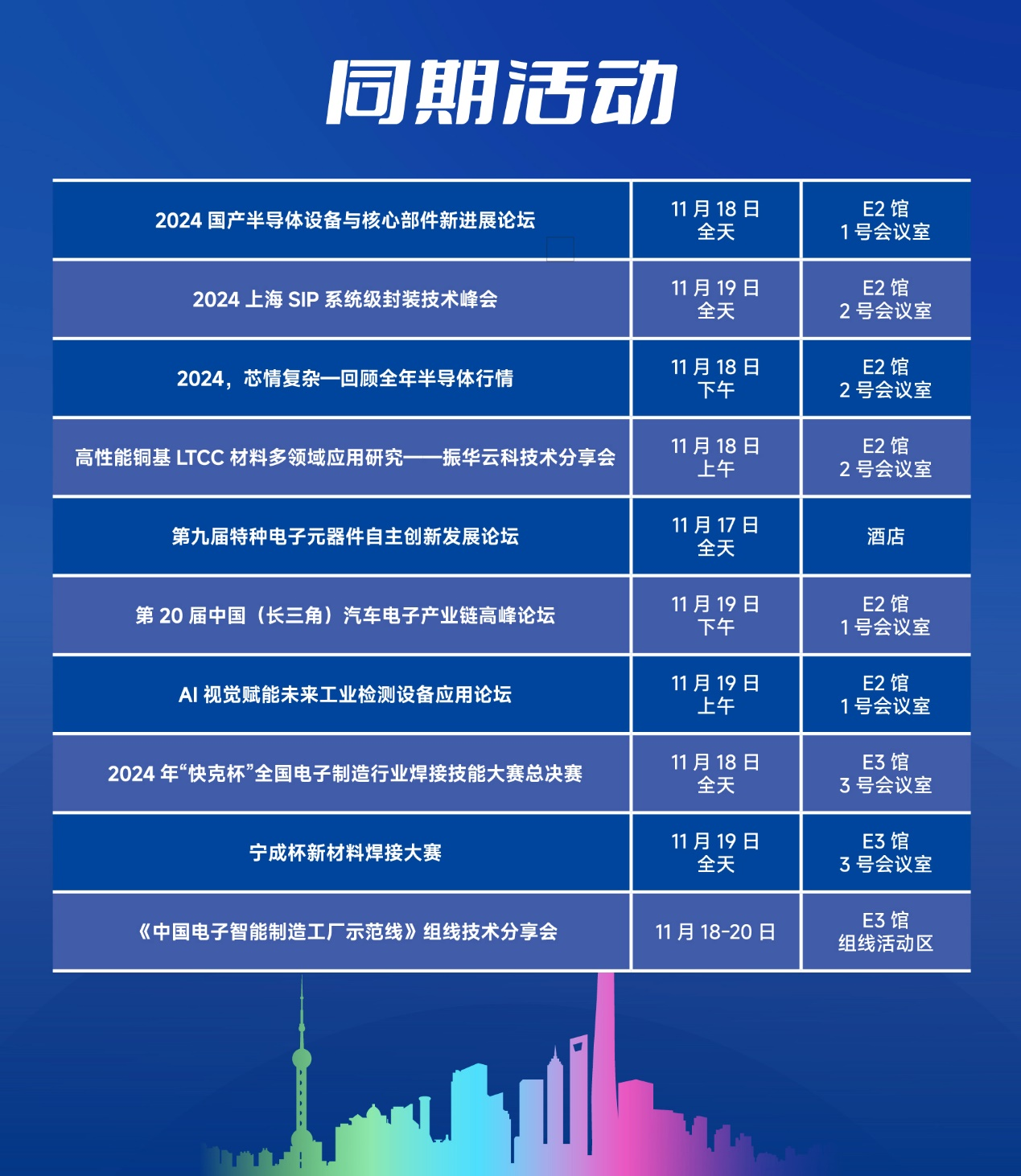 第104屆中國電子展精彩內(nèi)容搶先看，11月上海與您相約！