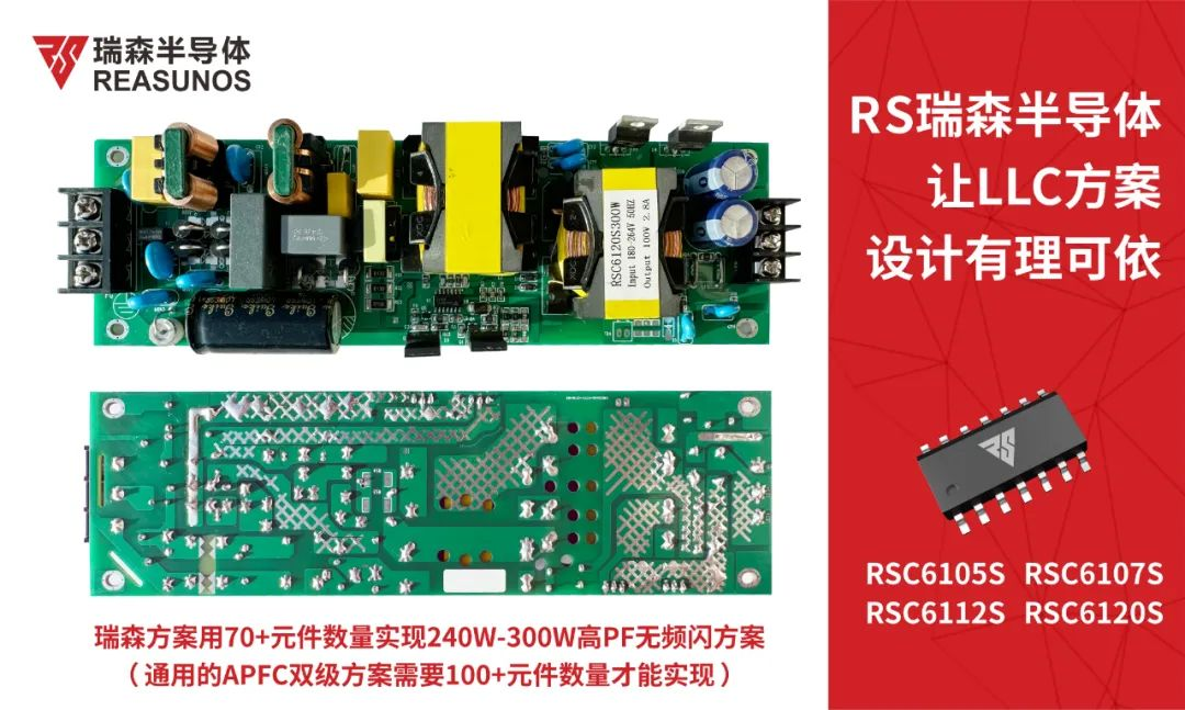 RS瑞森半導體之LLC方案設計有“理”可依